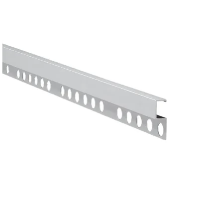 Baguette large de séparation décorative aluminium 2,5ml