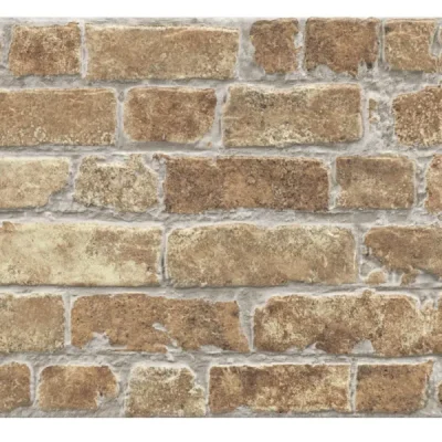 Carrelage effet parement Toulouse ocre 31x56 cm