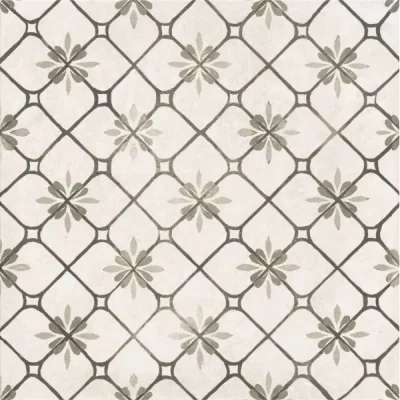 Carrelage extérieur effet carreaux ciment Fragment nuit R11 14 mm 32,9x32,9 cm
