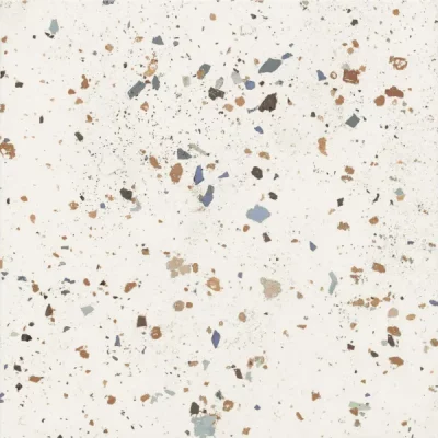 Carrelage extérieur effet terrazzo Fragment paillettes R11 14 mm 32,9x32,9 cm