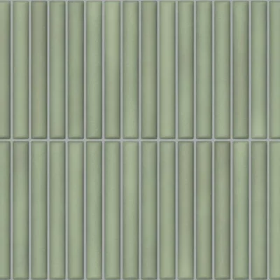 Carrelage mur Décor Gaspésie menthe 32x62,5 cm