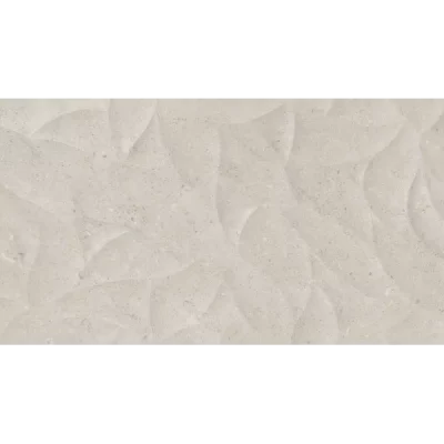 Carrelage mur Décor Plumeria Nacre 30x90 cm