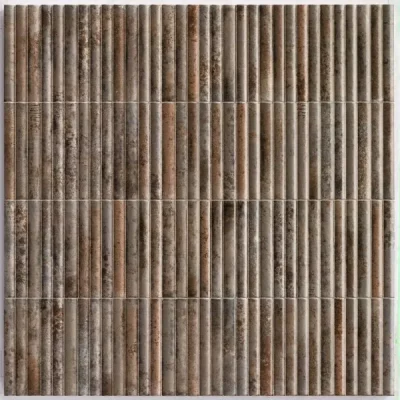Carrelage mur effet zellige Tanger caramel 15x30 cm