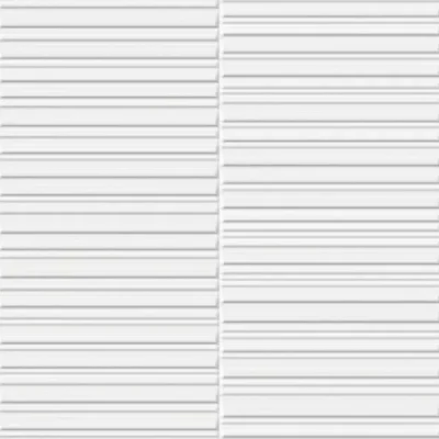Carrelage mur Polar Section white mate 30x90 cm
