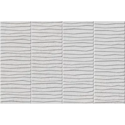 Carrelage mur Sand décor nantes white 33.3x100 cm
