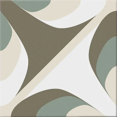 Carrelage sol effet carreaux de ciment Classico ona warm 20x20 cm