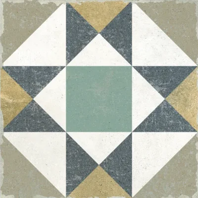 Carrelage sol effet carreaux de ciment Ritz Kenitra 20x20 cm
