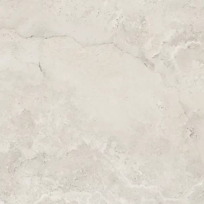 Carrelage sol effet pierre Tuf blanc 60x60 cm