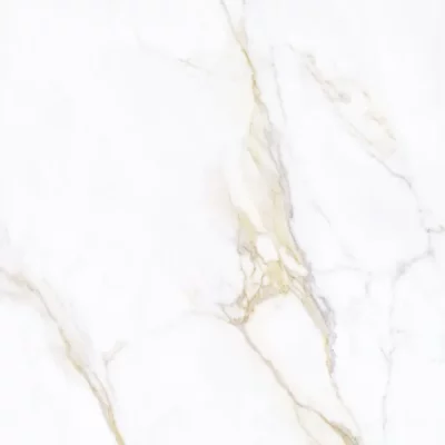 Carrelage sol et mur effet marbre brillant Hotel luxe Gold poli 60*60 cm