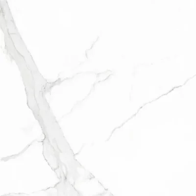 Carrelage sol et mur effet marbre mat Granito white 60*60 cm