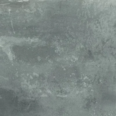 Carrelage sol et mur effet métal Zinc Turquoise 60x120 cm