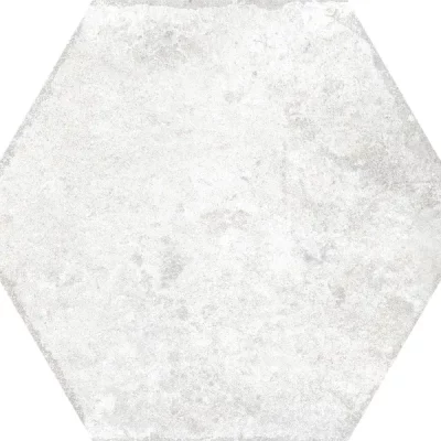 Carrelage sol et mur hexagonal Jungle blanco 23*27 cm