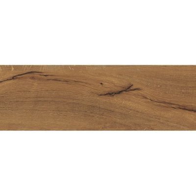 Carrelage sol extérieur effet bois Copernicia noisette R10 20x120 cm