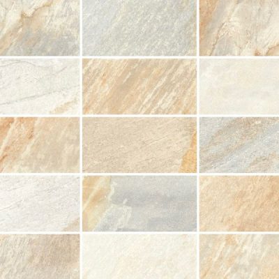Carrelage sol extérieur effet pierre de bali Derawan Beige R11 31x62 cm