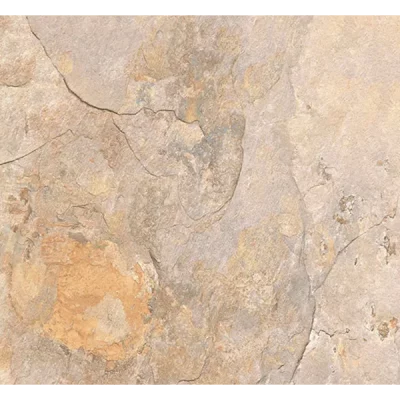 Carrelage sol extérieur effet pierre Thebes ocre R11 40,8x66,2 cm