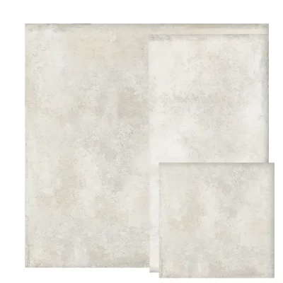 Carrelage sol extérieur effet pierre travertin Noci blanc R11 multi-format