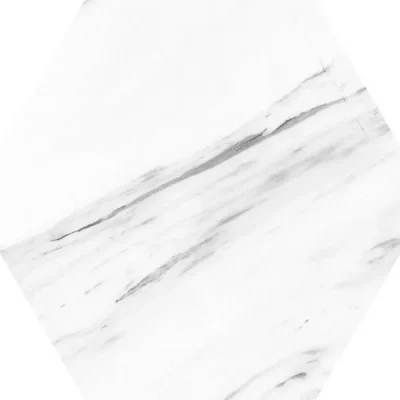 Carrelage sol hexagonal Arrecife carrara 25x25 cm