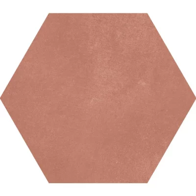 Carrelage sol hexagonal Motif terracota 23*26 cm