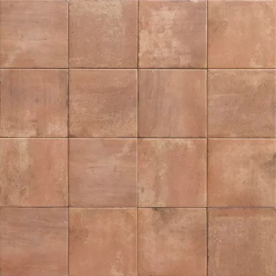 Carrelage sol traditionnel Ourika Rosé 15x15 cm