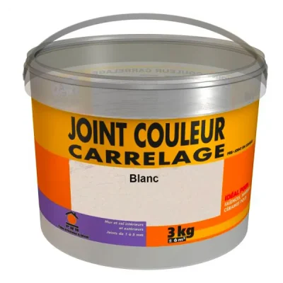 Joint fin blanc carrelage 3kg