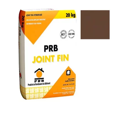 Joint fin Brun sienne carrelage 20kg