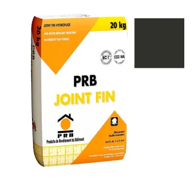 Joint fin gris anthracite carrelage 20kg