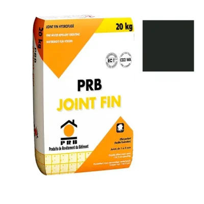 Joint fin Noir carrelage 20kg