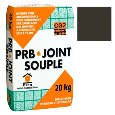 Joint souple gris anthracite carrelage 20kg