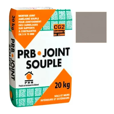 Joint souple gris moyen carrelage 20kg