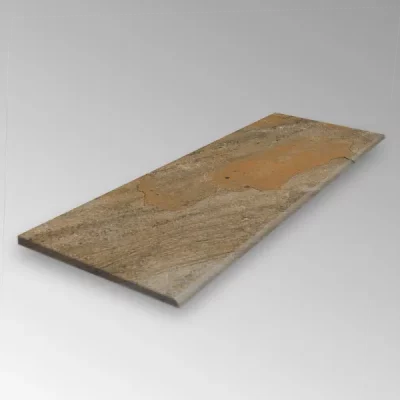Margelle / plat de marche Pierre de Bali Météor beige Mix R10 33x120cm
