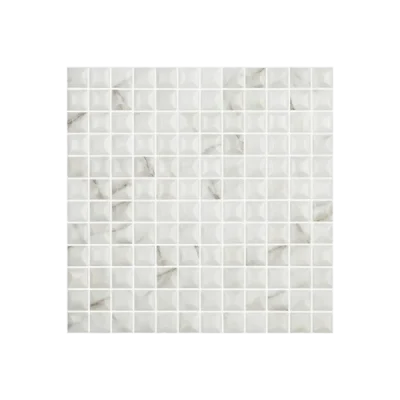 Mosaïque Marbella edna calacatta mate 31.5x31.5 cm