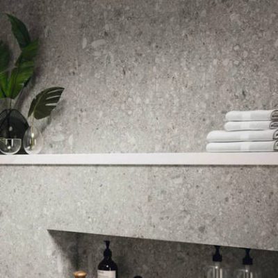 Carrelage aspect pierre Ceppo mat 60x120 cm