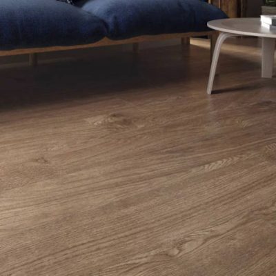 Carrelage aspect parquet Lanzarote Nogal mat 19,4x120 cm
