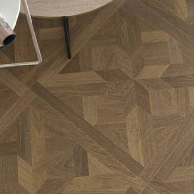 Carrelage aspect parquet Casetone walnut mat 60x60 cm