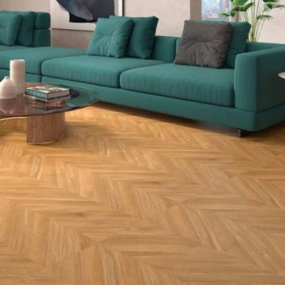 Carrelage aspect parquet Ebony miel mat 60x120 cm