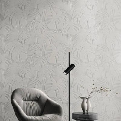 Carrelage effet papier peint Kima areca pearl mat 60x120 cm