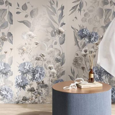 Carrelage effet papier peint Joy Spring mat 60x120 cm