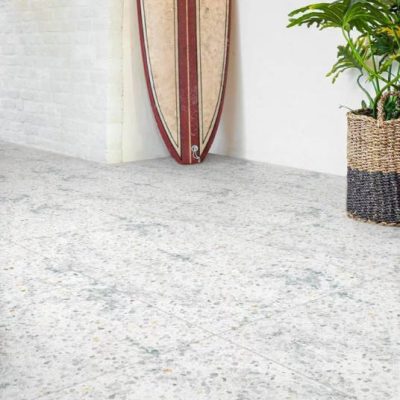 Terrazzo White Iceberg adoucie 60x60 cm
