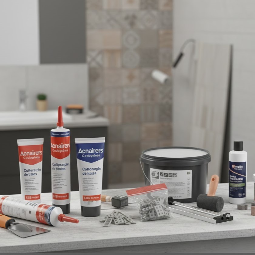 Accessoires, Colles et Finitions